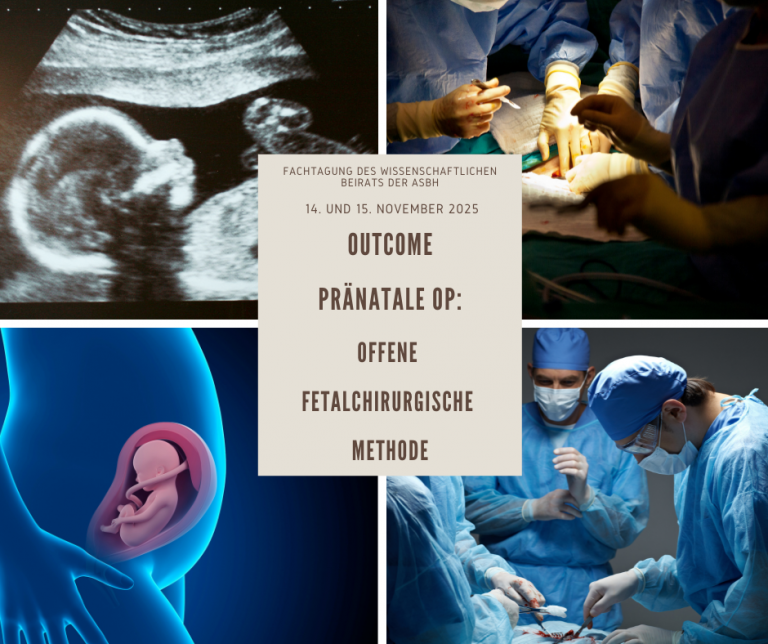 Outcome bei prä- und postnataler Operation bei Spina bifida – offene fetalchirurgische Methode